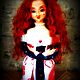 Дама Черви. Кукла-оберег. Magic dolls by Amanita Elfin. Ярмарка Мастеров.  Фото №5