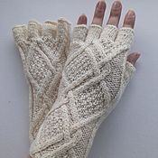 Аксессуары handmade. Livemaster - original item Purebred mittens Irina S. Handmade.
