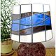 Vitrazhnaya lámpara de G&F. Table lamps. Glass Flowers. Интернет-магазин Ярмарка Мастеров.  Фото №2