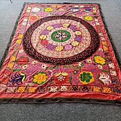Для дома и интерьера handmade. Livemaster - original item Uzbek vintage suzani. blanket. Panels. SZT010. Handmade.