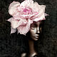 Rose Silk Hat. Hair Decoration. natalya-4 (natalya-4). My Livemaster. Фото №5