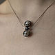Pendant 'Japan' Silver, kasumi pearls. Pendant. stepan-klimov. Online shopping on My Livemaster.  Фото №2