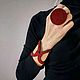 Кожаный широкий  женский браслет Для нее, Браслет-шнурок, Барнаул,  Фото №1