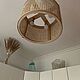 Люстра из ротанга. Люстры. loo_design. Ярмарка Мастеров.  Фото №4