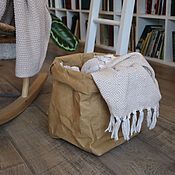 Для дома и интерьера handmade. Livemaster - original item Basket-storage bag (44*25*25 see). Handmade.