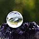 Order Transparent ball of natural rock crystal on a stand. kvk1. Livemaster. . Crystal ball Фото №3
