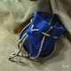 Order A pouch for runes and gorgeous blue leather. Kooht. Livemaster. . Baggie Фото №3