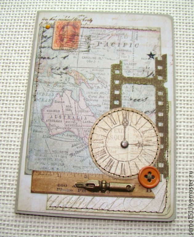 Мужская обложка на паспорт. в интернет-магазине на Ярмарке Мастеров ...