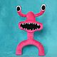 Розовый друг из роблокс (радужные друзья/rainbow friends). Мягкие игрушки. Игрули от бабули. Ярмарка Мастеров.  Фото №4
