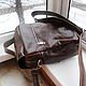 Bag purse tablet leather with engraving to order. Tablet bag. Innela- авторские кожаные сумки на заказ.. My Livemaster. Фото №5
