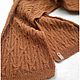  Кашемировый длинный вязаный шарф унисекс, Подарки на 23 февраля, Морозовск,  Фото №1