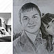 Portrait of a photo to order with a pencil, a gift. Pictures. Art with love (anng). Online shopping on My Livemaster.  Фото №2