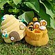 Игрушка ручной работы, вязаный Улей с пчёлами. Амигуруми куклы и игрушки. Наталья. Ярмарка Мастеров.  Фото №6