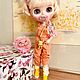  Кукла блайз кастом custom Blythe. Интерьерная кукла. Мастерская подарков Елены Смирновой. Ярмарка Мастеров.  Фото №11