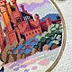 Cross-stitch Princess Castle on a cliff. Pictures. sweet-home11. Online shopping on My Livemaster.  Фото №2