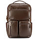 Leather backpack 'Theodore' (brown). Backpacks. Russian leather Guild. My Livemaster. Фото №6