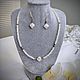 Заказать Сет из чокеров с серьгами с клевером четырехлистником. Bespecial_jewelry. Ярмарка Мастеров. . Чокер Фото №3