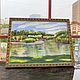Vladivostok Summer. Oil painting. Gallery of California. Vintage interior. Antik Boutique Love. Online shopping on My Livemaster.  Фото №2