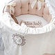 Bumpers for cots 3 piece. Sides for crib. Miss Judy cotton (JuliaLepa). My Livemaster. Фото №6