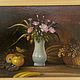Author's painting still life with flowers and fruit. Pictures. Vladimir Tarasov. Online shopping on My Livemaster.  Фото №2
