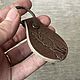 Брелок Лис из натуральной кожи с тиснением. Брелок. Iron Arm Leatherworks (Екатерина). Интернет-магазин Ярмарка Мастеров.  Фото №2