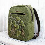 Сумки и аксессуары handmade. Livemaster - original item Birch Backpack. Handmade.