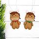 Order Christmas decorations. Animals out of felt. chehovchanki. Livemaster. . Christmas decorations Фото №3