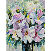 Картины и панно handmade. Livemaster - original item Paintings: rosehip flowers 