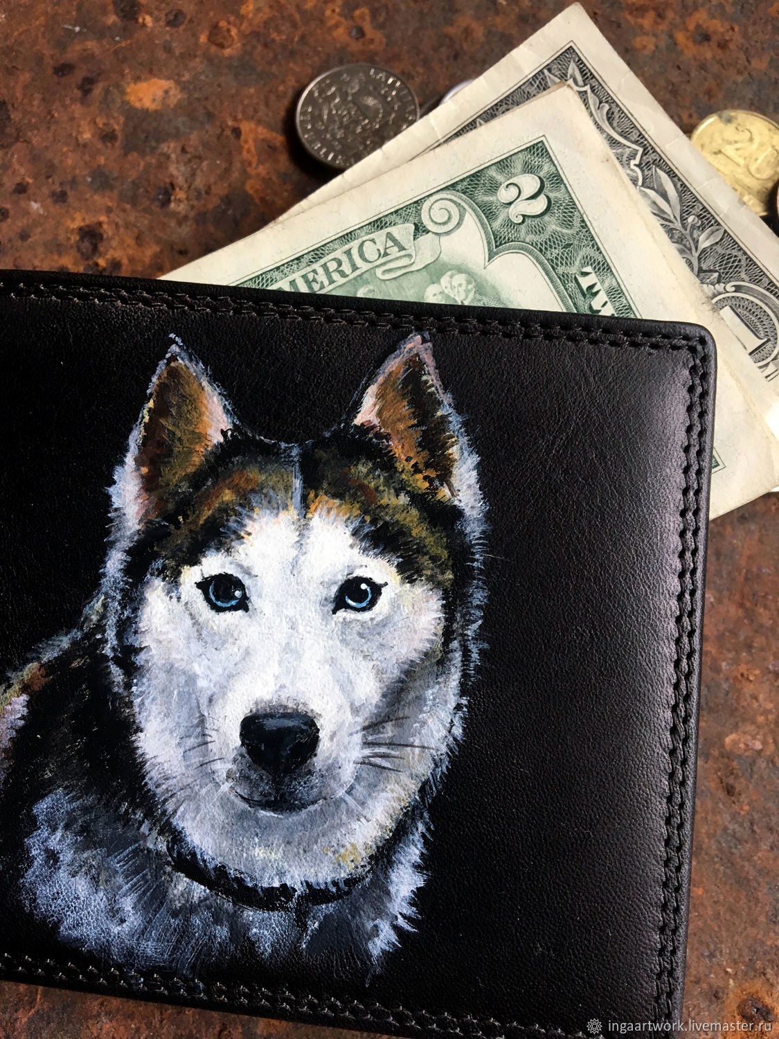 coach dog wallet