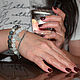 Комплект браслетов с Лунным камнем и Лабрадоритом. Комплект браслетов. Amore Vita (стильный образ). Ярмарка Мастеров.  Фото №4
