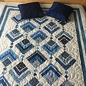 Для дома и интерьера handmade. Livemaster - original item Bedspreads: Quilted patchwork bedspread. Handmade.