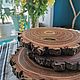 Order stand: Wooden round saws for serving. Joinery in Altai. Livemaster. . Stand Фото №3