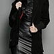 Order Suede jacket with wide shoulders of a loose fit. Lollypie - Modiste Cat. Livemaster. . Suit Jackets Фото №3