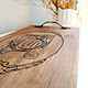Order Wooden tray with the engraving 'Tea time'. kraSochno! (Olga). Livemaster. . Trays Фото №3