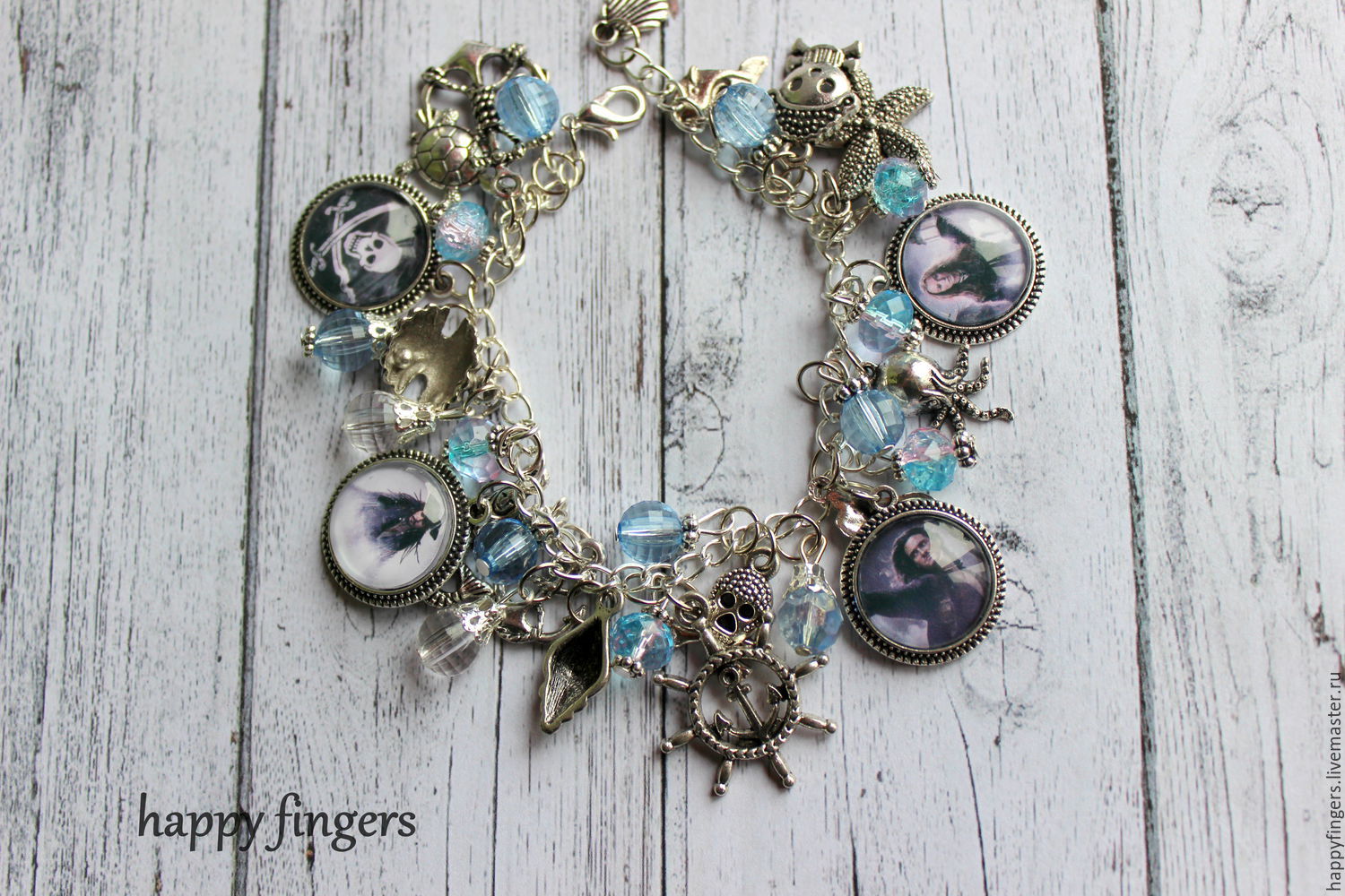 Bracelet Pirates Of The Caribbean Sea Johnny Depp Bracelet Pirates Of The Caribbean Sea Johnny Depp