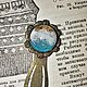 Необычные винтажные закладки-держатели страниц с цветами. Закладки. Волшебный лес (Маргарита Забирова). Ярмарка Мастеров.  Фото №4