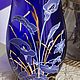 Vase, glass 'Calla', Bohemia, Czech Republic. Vintage vases. Dutch West - Indian Company. My Livemaster. Фото №4