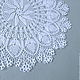Order Decorative napkins: Napkin round No. №29. Lace knitting workshop. Lidiya.. Livemaster. . Doilies Фото №3