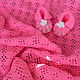 Вязаный детский плед "Розовые облака", Baby blankets, Zavitinsk,  Фото №1