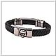 Men's leather bracelet No. 16 accessories steel 316L. Regaliz bracelet. atelier666. Online shopping on My Livemaster.  Фото №2