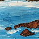 Море. Масло, мастихин. Картины. Татьяна, картины, Екатеринбург. Ярмарка Мастеров.  Фото №6