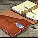 Order Notepad-organizer. Natural leather. Handmade.art.NP 005. Masterskaya 'FACTURE'. Livemaster. . Notebooks Фото №3