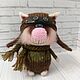 Вязаная игрушка Котик лётчик, котик пилот. Мягкие игрушки. Марина Католиченко (вязаные игрушки). Ярмарка Мастеров.  Фото №4