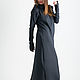 Long warm dress, long Dress, DR0384W2. Dresses. EUG fashion. Online shopping on My Livemaster.  Фото №2