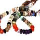 Микс камней 9-10мм нить 26см. Бусины. Beads. Ярмарка Мастеров.  Фото №4