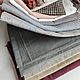 Набор тканей и лоскутов винтажного окрашивания. Материалы для кукол и игрушек. Наталья Горбунова. Ярмарка Мастеров.  Фото №11