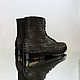 Order Shoes made from Python APENNINE. Exotic Workshop Python Fashion. Livemaster. . Boots Фото №3