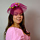 The Veil 'Fuchsia'. Hats1. Novozhilova Hats. Online shopping on My Livemaster.  Фото №2