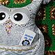 Сова подушка игрушка держатель пультов Саша. Подушки. Куклы и игрушки (cosycorner1977). Ярмарка Мастеров.  Фото №5