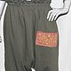 Брюки бохо СТО ТРИДЦАТЬ ЧЕТЫРЕ. Брюки. Fresh-fashion. Ярмарка Мастеров.  Фото №6